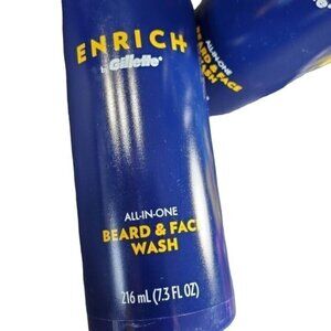 Enrich Gillette Beard Face Mens Wash All One Grooming Soap Creamy